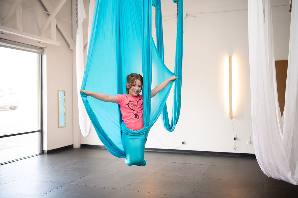 kids aerial yoga classes in prairie village