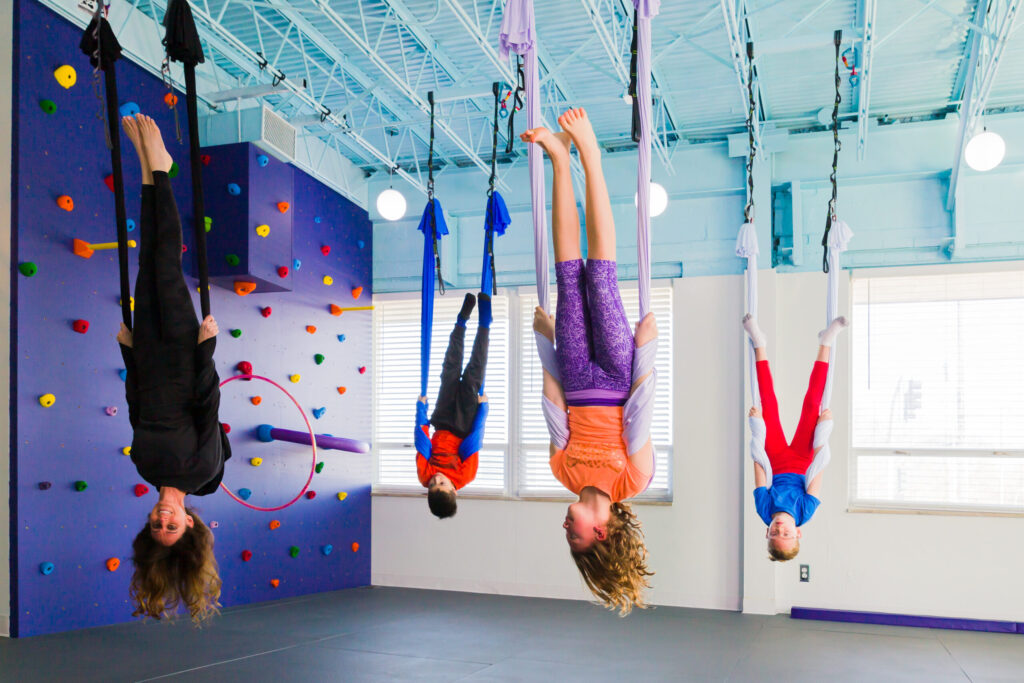 Aerial Yoga Classes in Prairie Village - Mindful Child Wellness