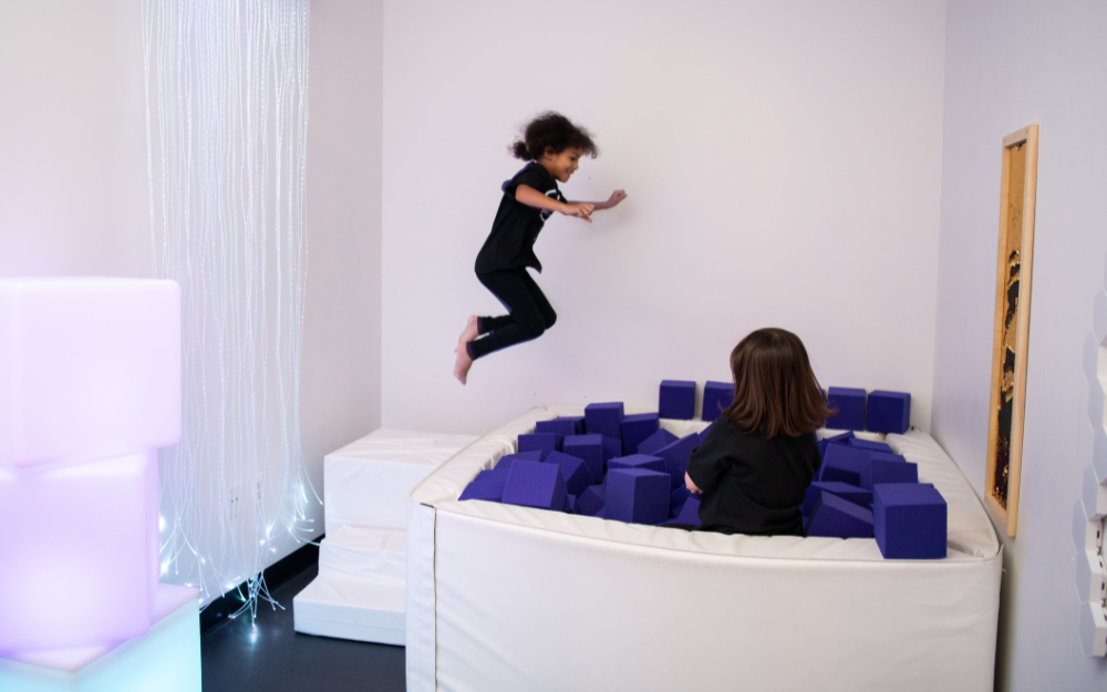 Foam Pit in Sensory Room