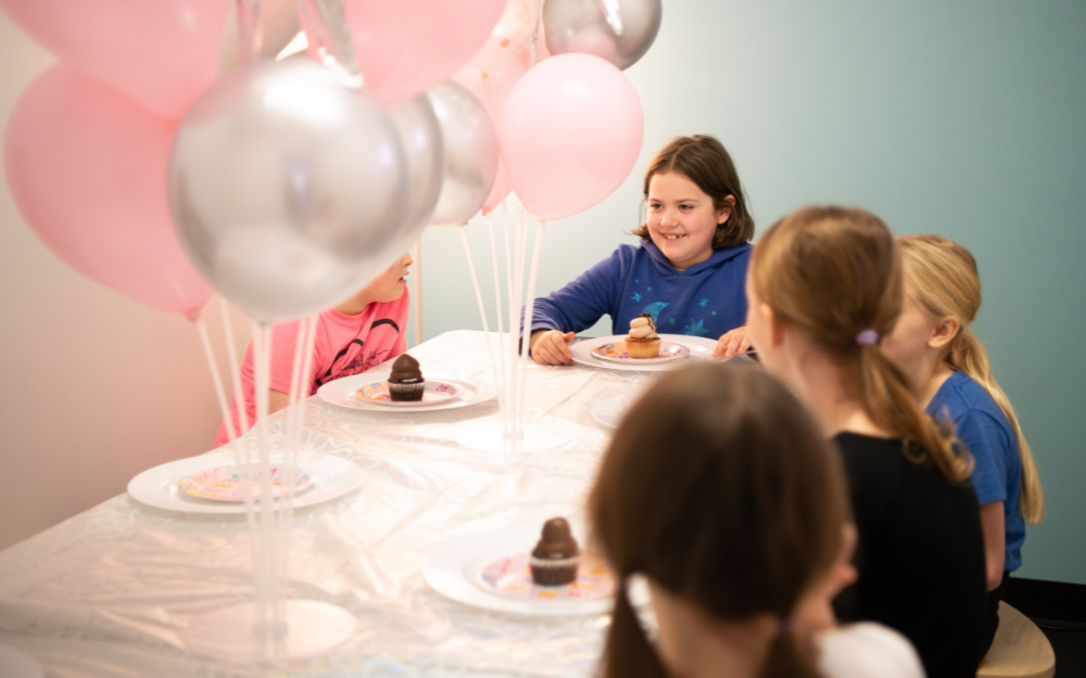 Aerial Yoga Birthday Party