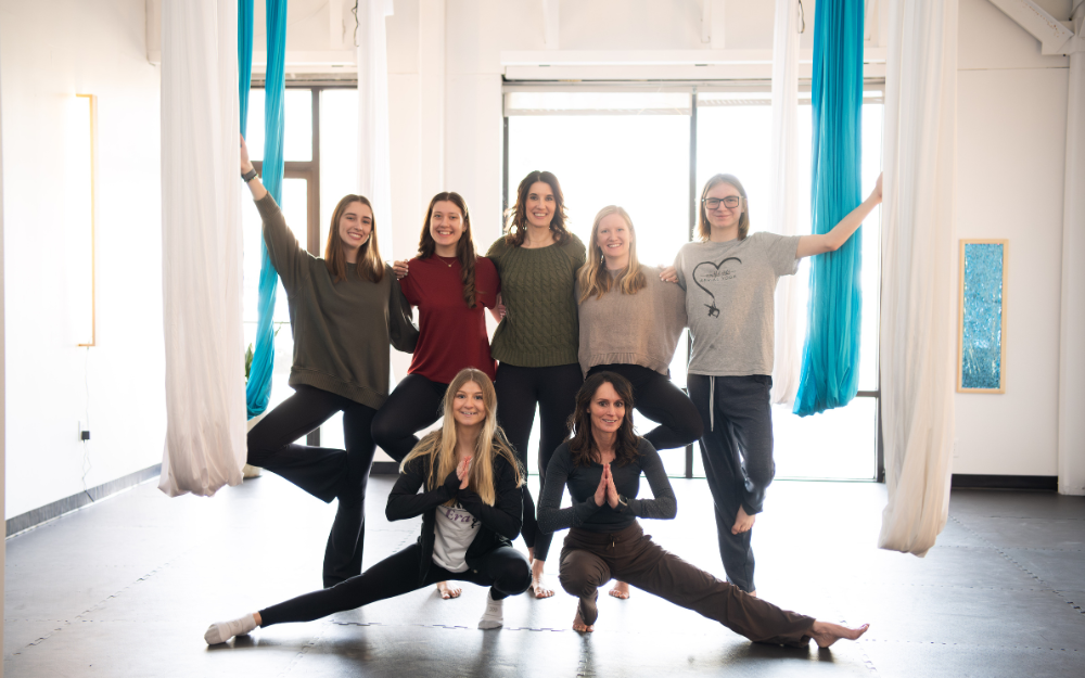 Mindful Child Aerial Yoga Team
