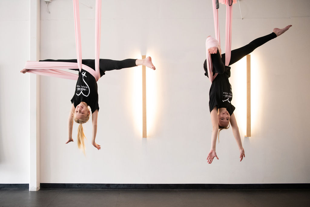 kids aerial yoga fun fitness